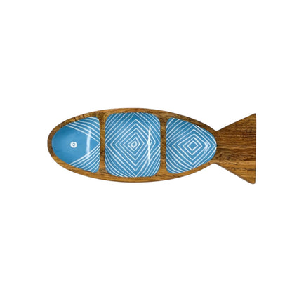 Mango Wood Fish Trinket Tray - view 5