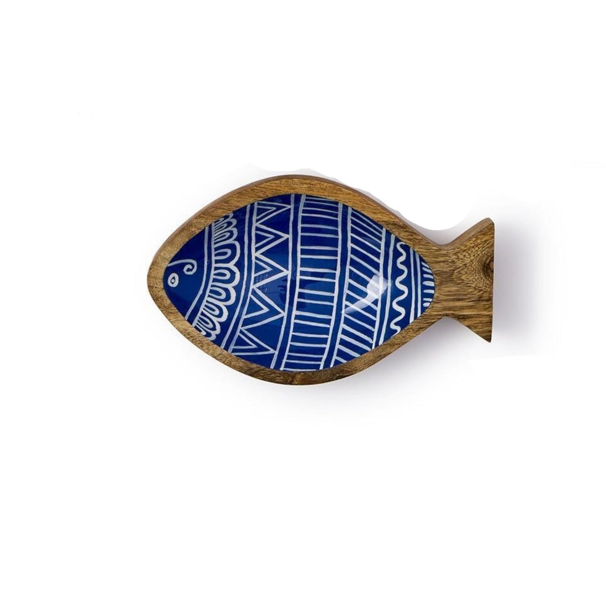 Mango Wood Fish Trinket Tray - view 3