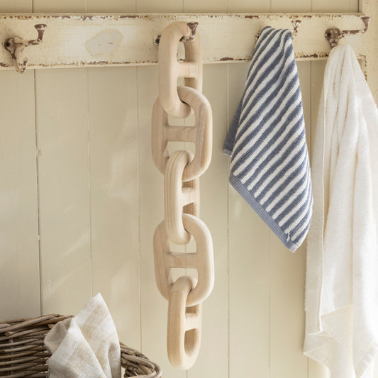 Pale Wooden Decorative Chain - view 1