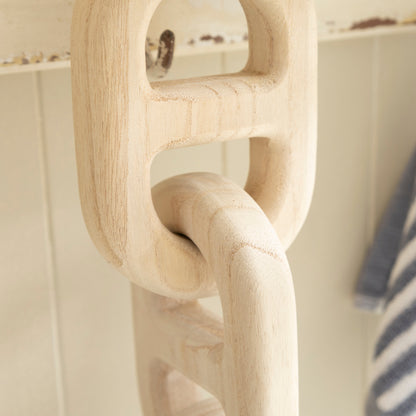 Pale Wooden Decorative Chain - view 2