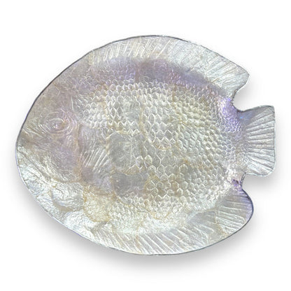 White Shell Fish Display Dish - view 2